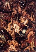 Frans Francken II The Damned Being Cast into Hell Sweden oil painting artist